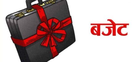 बजेट पारितका लागि प्रतिनिधिसभामा पेश हुँदै