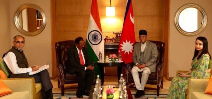 प्रचण्डले नयाँ दिल्लीमा अजित डोभालसँग पहिलो भेटवार्ता गरेपछि सनसनी