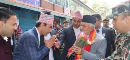 राष्ट्रपति पौडेल बागलुङमा